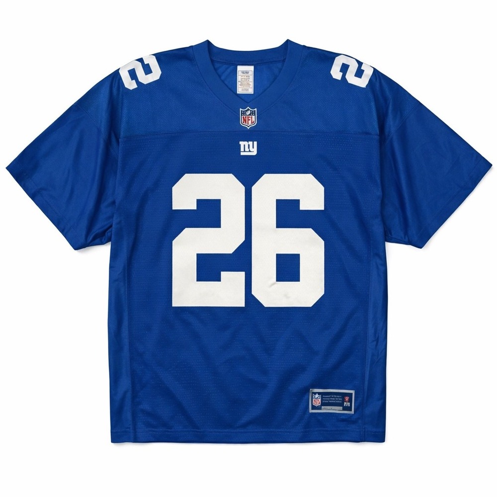 NFL Pro Line Saquon Barkley NY‎ Giants Jersey 26 Blue Mens 2XL
